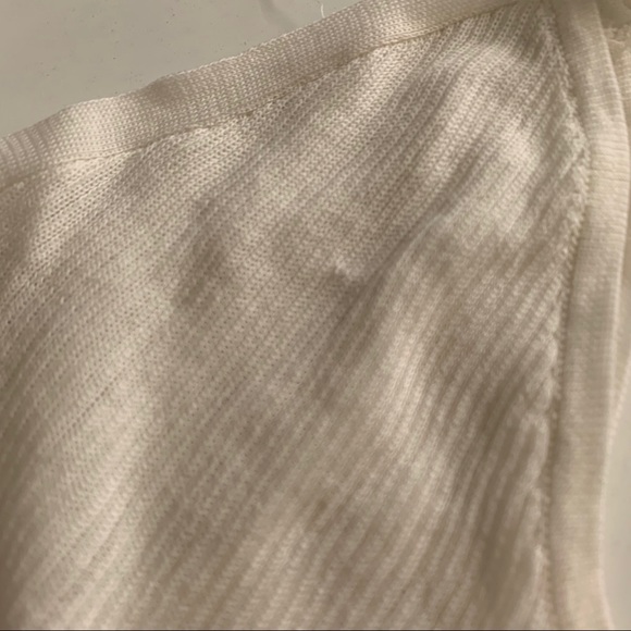 Ulla Johnson Ribbed White Bodysuit XS - Picture 4 of 9